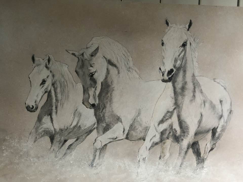 Horse and Foal
