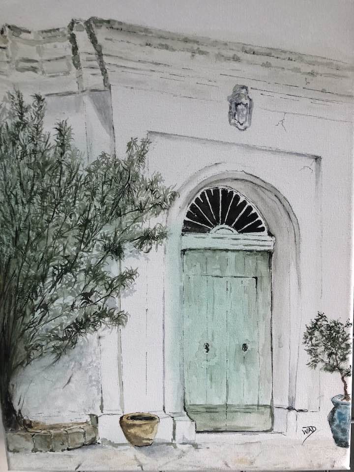Green Doorway